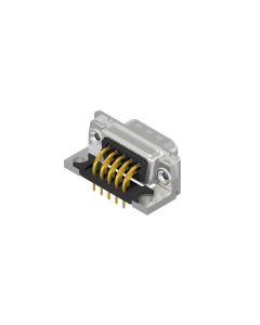 D-SUB Standard • 9-pos. • Plug • Solder pin angled .318" • Quality class 3