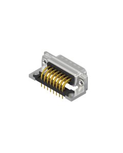 D-SUB Standard • 15-pos. • Plug • Solder pin angled .370" • Quality class 3