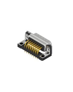 D-SUB Standard • 15-pos. • Plug • Solder pin angled .370" • Quality class 3