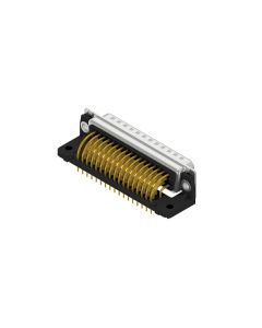 D-SUB Standard • 50-pos. • Plug • Solder pin angled .370" • Quality class 3