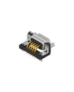D-SUB Standard • 9-pos. • Plug • Solder pin angled .370" • Quality class 3