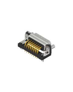 D-SUB Standard • 15-pos. • Plug • Solder pin angled .370" • Quality class 3