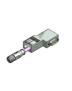 Stecker gewinkelt • B-codiert • Verbindungsleitung • D-SUB Profibus DP • 4-pol. • 5 m • 2xAWG22 • TPU geschirmt SFTP • Geschirmt