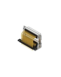 D-SUB Dual Port • Dual Port 25-pol./25-pol. • Dual Port Stift oben / Stift unten • Lötpin abgewinkelt Dual Port 19,05mm • Gütestufe 3