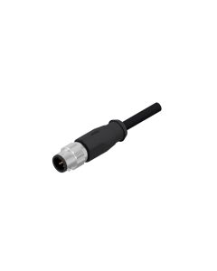 Stecker axial • A-codiert • Anschlussleitung • M12x1 • 5-pol. • 0,3 m • AWG24 • TPU UL • Geschirmt