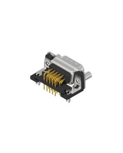 D-SUB High Density • 15-pol. • Stift • Lötpin gewinkelt • Gütestufe 3