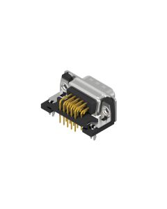 D-SUB High Density • 15-pol. • Stift • Lötpin gewinkelt • Gütestufe 3