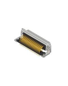 D-SUB Standard • 50-pos. • Plug • Solder pin angled .370" • Quality class 3
