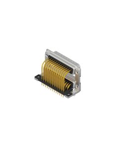 D-SUB Dual Port • Dual Port 25-pol./25-pol. • Dual Port Stift oben / Buchse unten • Lötpin abgewinkelt Dual Port 19,05mm • Gütestufe 3