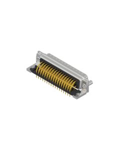D-SUB Standard • 50-pos. • Plug • Solder pin angled .318" • Quality class 3