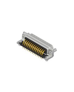 D-SUB Standard • 25-pos. • Plug • Solder pin angled .318" • Quality class 3