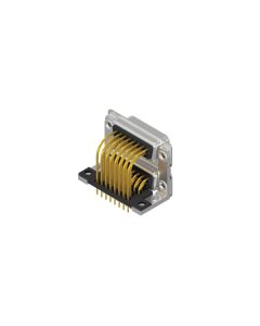 D-SUB Dual Port • Dual Port 15-pol./15-pol. • Dual Port Buchse oben / Stift unten • Lötpin abgewinkelt Dual Port 15,88mm • Gütestufe 3