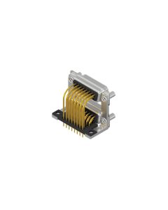 D-SUB Dual Port • Dual Port 15-pol./15-pol. • Dual Port Buchse oben / Buchse unten • Lötpin abgewinkelt Dual Port 19,05mm • Gütestufe 3