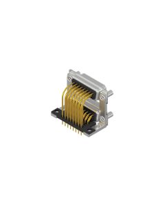 D-SUB Dual Port • Dual Port 15-pol./15-pol. • Dual Port Buchse oben / Stift unten • Lötpin abgewinkelt Dual Port 19,05mm • Gütestufe 3