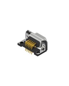 D-SUB High Density • 15-pol. • Buchse • Lötpin gewinkelt • Gütestufe 3