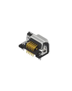 D-SUB High Density • 15-pol. • Buchse • Lötpin gewinkelt • Gütestufe 3