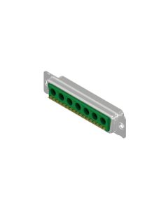 D-SUB Combination Standard • 24W7  [○○○○○○○ • ] • Socket • Solder cup