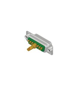 D-SUB Combination Standard • 11W1 [ • ○ • ] • Socket • Solder cup • 50 Ohm • Crimp / crimp angled