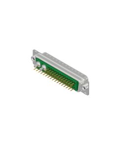 D-SUB Combination Standard • 43W2  [○○ • ] • Plug • Solder pin straight • 50 Ohm • Crimp / crimp angled
