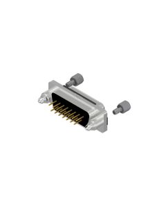 IP67 D-SUB CONEC SlimCon • 15-pos. • Socket • Solder pin straight