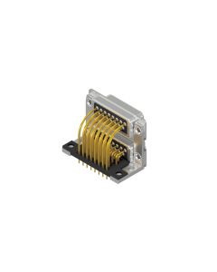 Filter D-SUB • Dual Port 15-pol./15-pol. • Dual Port Buchse oben / Stift unten • 370 pF • Lötpin gewinkelt