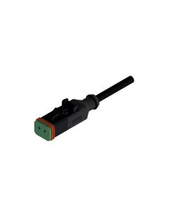 Socket • 2-pos. • DT • without protection circuit • 5 m