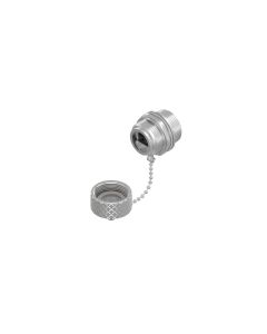 IP67 USB • Panel mounted receptacle & protection cap