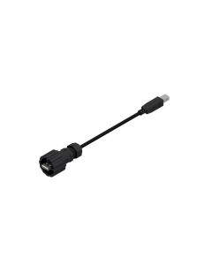 IP67 USB • Patchkabel • USB 2.0 Typ A Bajonett (IP67) • PBT GF UL 94 V-0 • USB 2.0 Typ B Standard (IP20) • 4,5 m