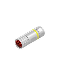 field attachable • B23 • 4-pos.+PE • Female • Power= Male / Ethernet= Female