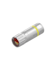 field attachable • B17 • 4-pos.+PE • Female • Power= Female / Ethernet= Male