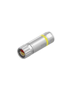 field attachable • B12 • 2-pos. • Female • Power= Female / Ethernet= Male