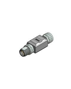 M12x1 • 1x Female connector M12x1 axial • 4- pos.