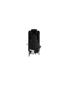 Einbaukomponenten • Isolierkörper • M12x1 • X-codiert • SMT • Geschirmt  M12x1 • Kupplung axial • Geschirmt