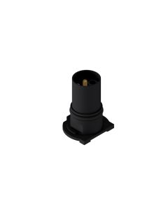 Installation components • Insulation body • with O-Ring • M12x1 • 4- pos. • L-coded • THR • Unshielded • Power connectors • Male connector axial
