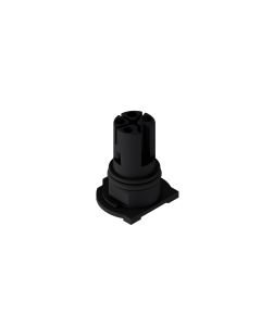 Installation components • Insulation body • with O-Ring • M12x1 • 4- pos. • L-coded • THR • Unshielded • Power connectors • Female connector axial