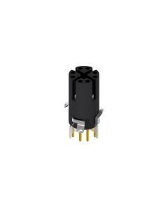 Einbaukomponenten • Isolierkörper • M12x1 • X-codiert • THR • Geschirmt  M12x1 • Kupplung axial • Geschirmt