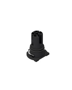 Einbaukomponenten • Isolierkörper • mit O-Ring • M12x1 • 4-pol. • L-codiert • THR • Geschirmt • Power Steckverbinder • Kupplung axial
