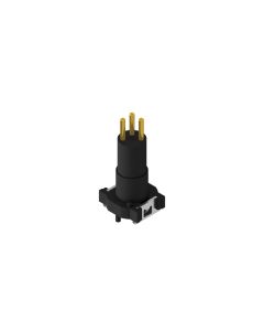 Einbaukomponenten • Isolierkörper • Stecker axial • M8x1 • 3-pol. • A-codiert • SMT • Ungeschirmt