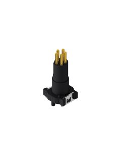 Einbaukomponenten • Isolierkörper • Stecker axial • M8x1 • 5-pol. • B-codiert • SMT • Ungeschirmt