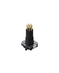 Einbaukomponenten • Isolierkörper • Stecker axial • M8x1 • 8-pol. • A-codiert • SMT • Geschirmt