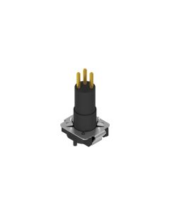 Einbaukomponenten • Isolierkörper • Stecker axial • M8x1 • 3-pol. • A-codiert • SMT • Geschirmt