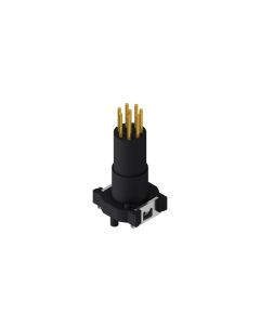 Einbaukomponenten • Isolierkörper • Stecker axial • M8x1 • 8-pol. • A-codiert • SMT • Ungeschirmt