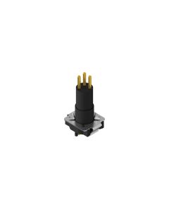 Einbaukomponenten • Isolierkörper • Stecker axial • M8x1 • 3-pol. • A-codiert • THR • Geschirmt
