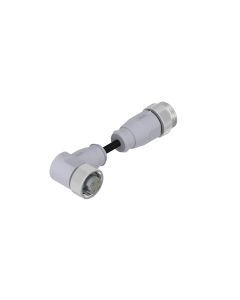Female connector angled • Double ended • 7/8 • 4- pos. • 0,6 m • 1,5 mm² • TPU halogeenfree high flexible • Unshielded