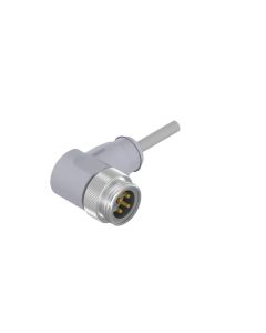 Male connector angled • single ended • 7/8 • 4- pos. • 3 m • 0,75 mm² • PVC • Unshielded