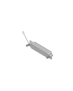 IP67 D-SUB • Protection Cap • 50-pos. • Metal/Plastic transparent