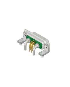 D-SUB Combination Standard • 7W2  [○ • ○] • Socket • Solder pin angled .318"