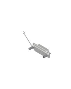 IP67 D-SUB • Protection Cap • 15-pos. • Metal/Plastic transparent