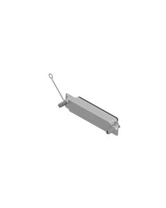 IP67 D-SUB • Protection Cap • 50-pos. • Metal/Plastic transparent
