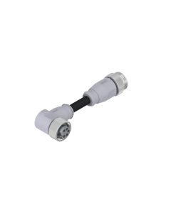 Kupplung gewinkelt • Verbindungsleitung • 7/8 • 4-pol.+PE • 0,6 m • 2,5 mm²